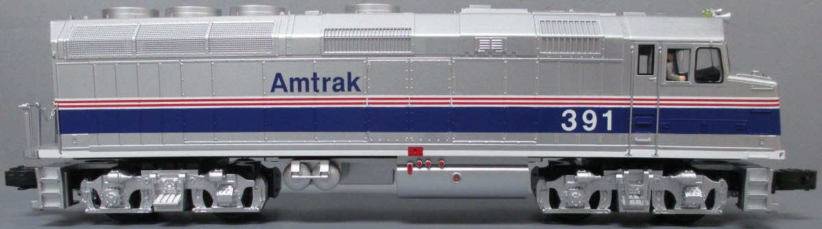 MTH 30-2265-3 Amtrak F40PH A-Unit Non-Powered Diesel Engine #391 LN/Box