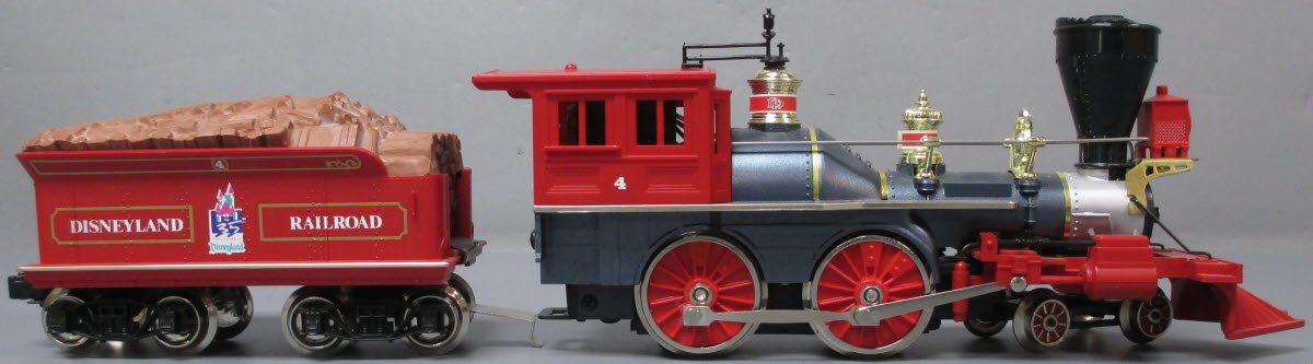 Lionel 6-18008 O Gauge Disneyland 4-4-0 Steam Locomotive & Tender #4 LN/Box