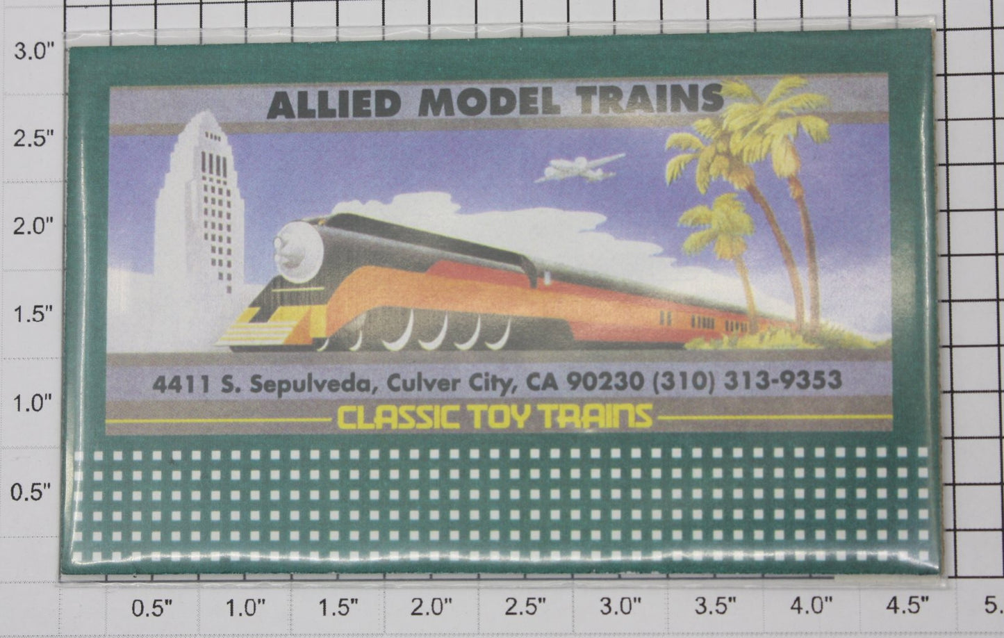 Lionel 310-40 "Allied Model Trains" Standard Lionel Billboard