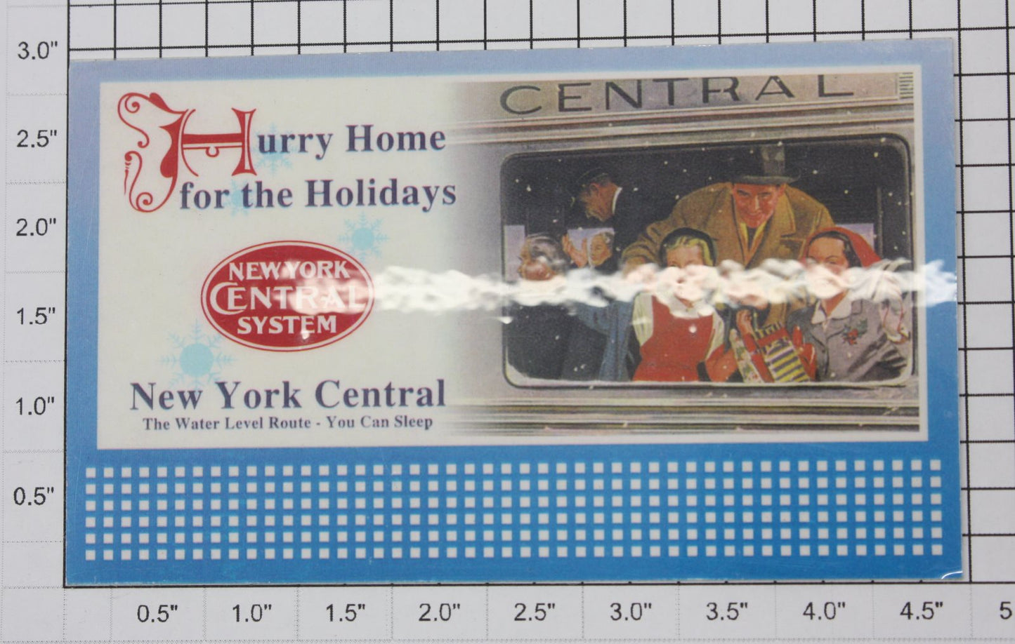 Lionel 310-41 "New York Central System" Holiday Standard Lionel Billboard