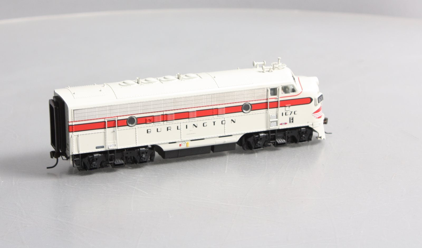 Broadway Limited 407 HO CB&Q F7A Powered Diesel Locomotive #167C w/DCC/Sound