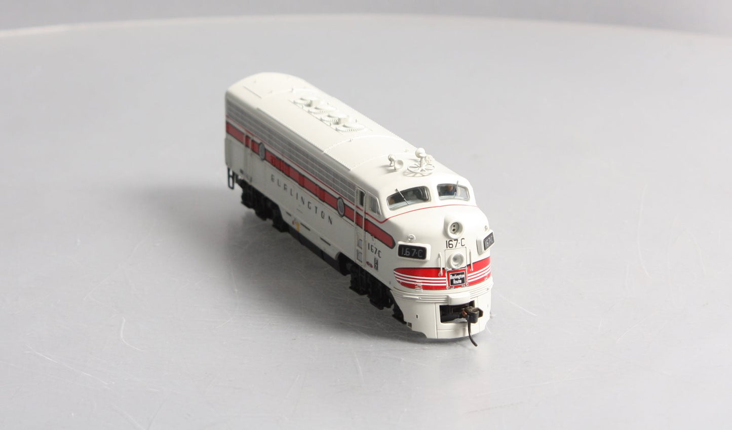Broadway Limited 407 HO CB&Q F7A Powered Diesel Locomotive #167C w/DCC/Sound