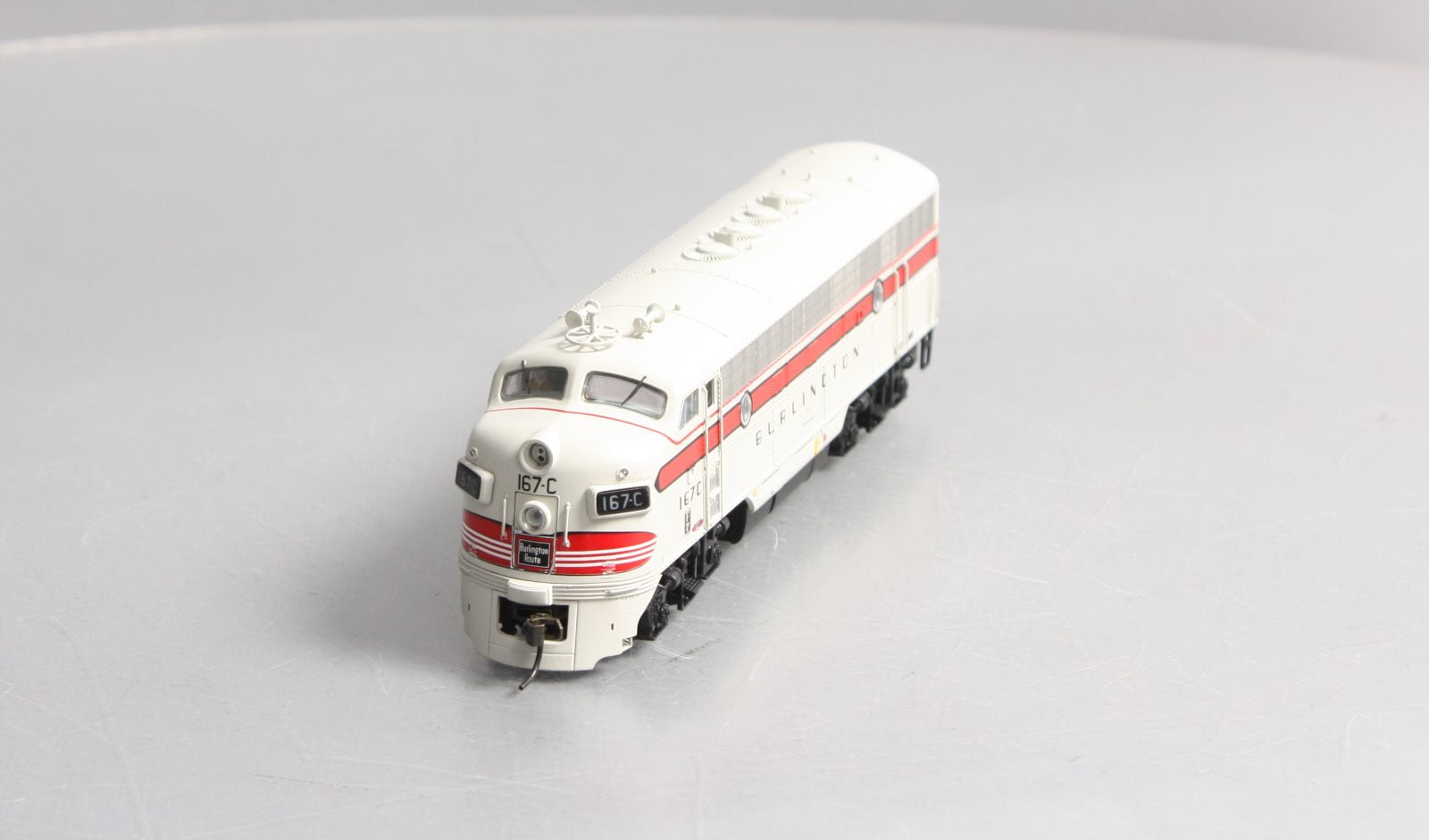 Broadway Limited 407 HO CB&Q F7A Powered Diesel Locomotive #167C w/DCC/Sound