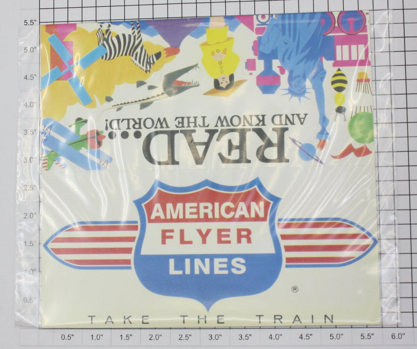 Lionel 310-47 "American Flyer Lines/ Read and Know The World" Duel Billboard Set