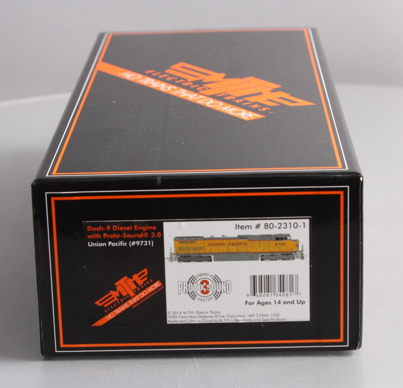 BOXHILL OOゲージ MTH 20-5592-1 O Gauge Jersey Central GE I/R Box Cab Diesel