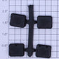 Lionel 356-25/26 Front & Rear Baggage Car Pads (Set of 4)