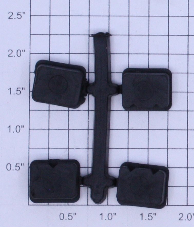 Lionel 356-25/26 Front & Rear Baggage Car Pads (Set of 4)