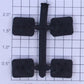 Lionel 356-25/26 Front & Rear Baggage Car Pads (Set of 4)