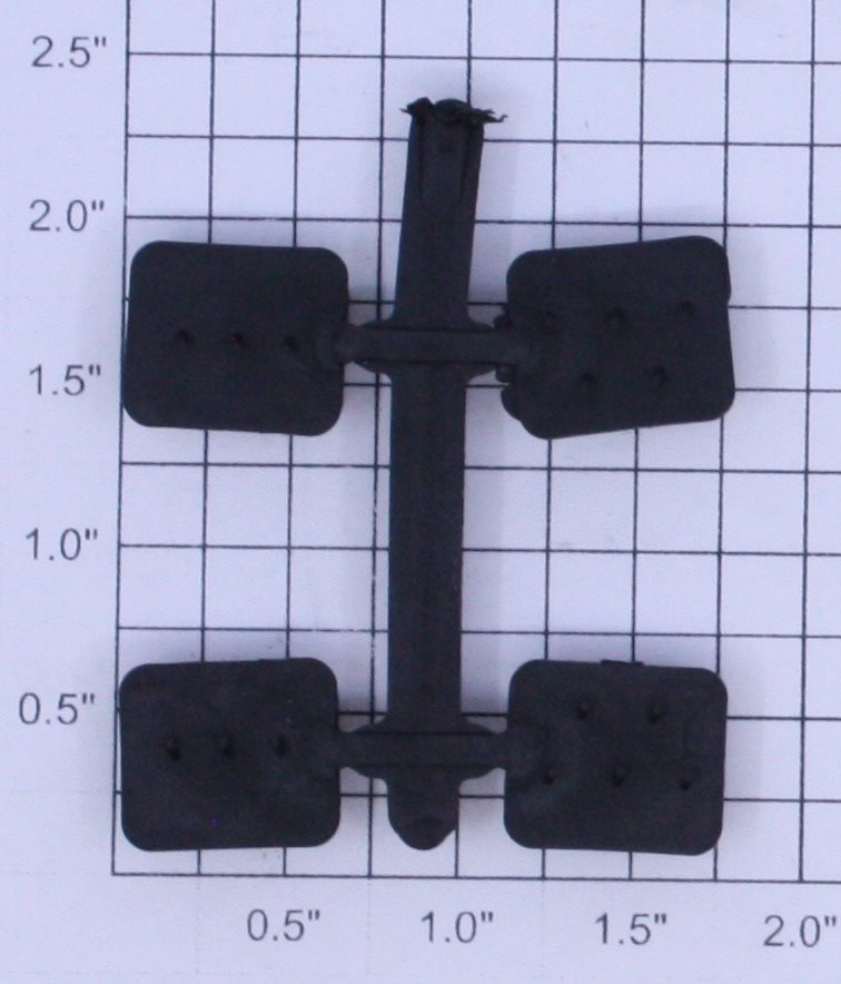 Lionel 356-25/26 Front & Rear Baggage Car Pads (Set of 4)