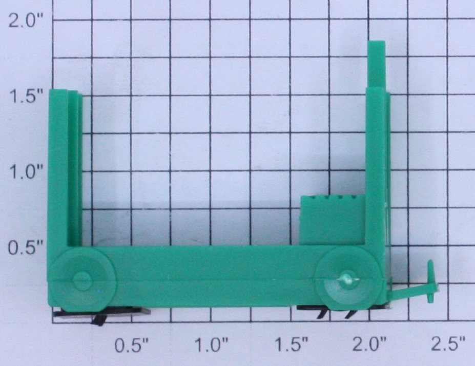 Lionel 356-34X Green Baggage Cart Truck without Figure