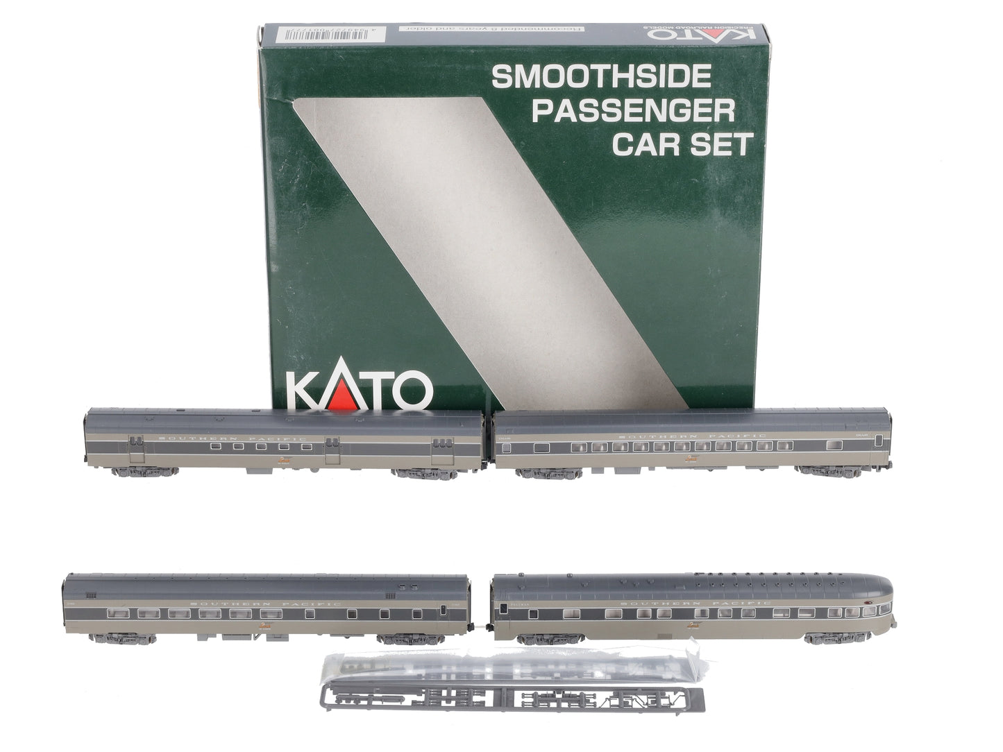 Kato 106-1005 N Southern Pacific Smoothside Passenger Car Set (A) LN/Box