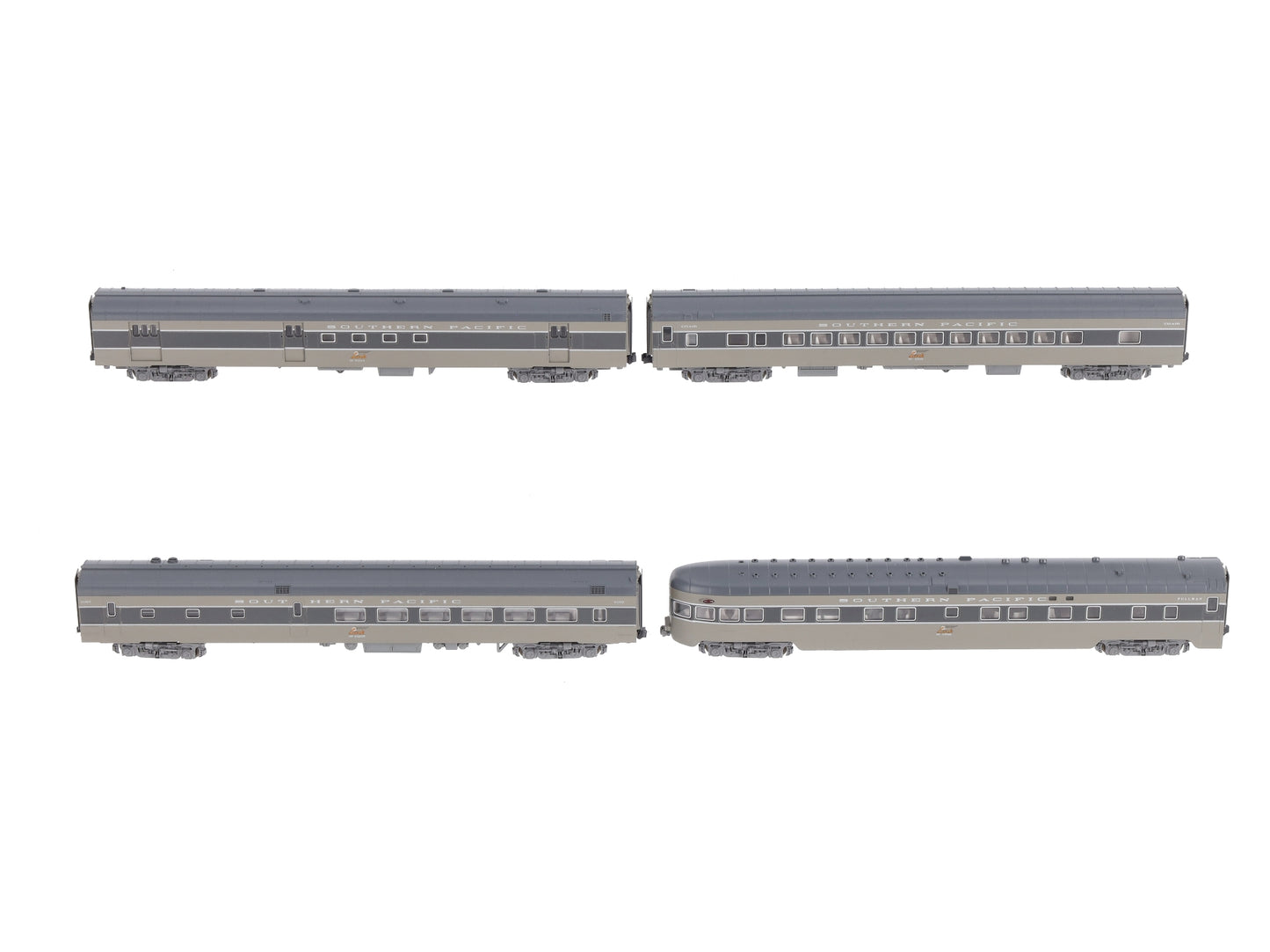 Kato 106-1005 N Southern Pacific Smoothside Passenger Car Set (A) LN/Box