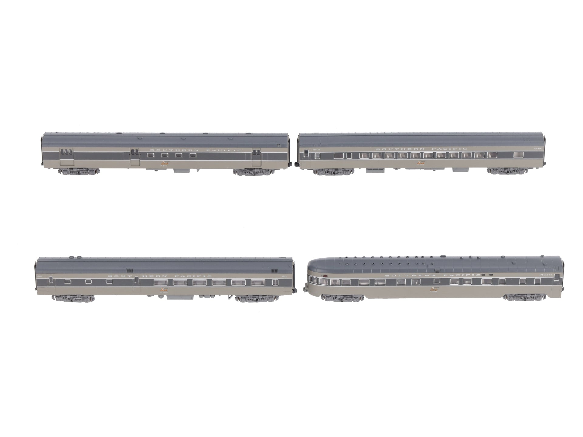 Kato 106-1005 N Southern Pacific Smoothside Passenger Car Set (A) LN/Box