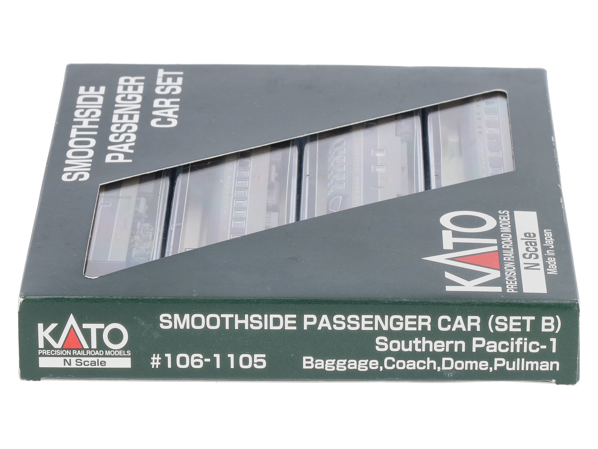 Kato 106-1105 N Southern Pacific Smoothside 4-Car Passenger Set LN/Box