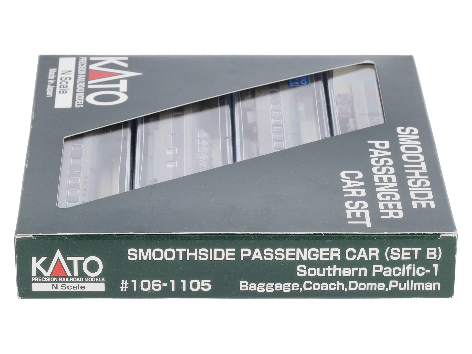 Kato 106-1105 N Southern Pacific Smoothside 4-Car Passenger Set LN/Box
