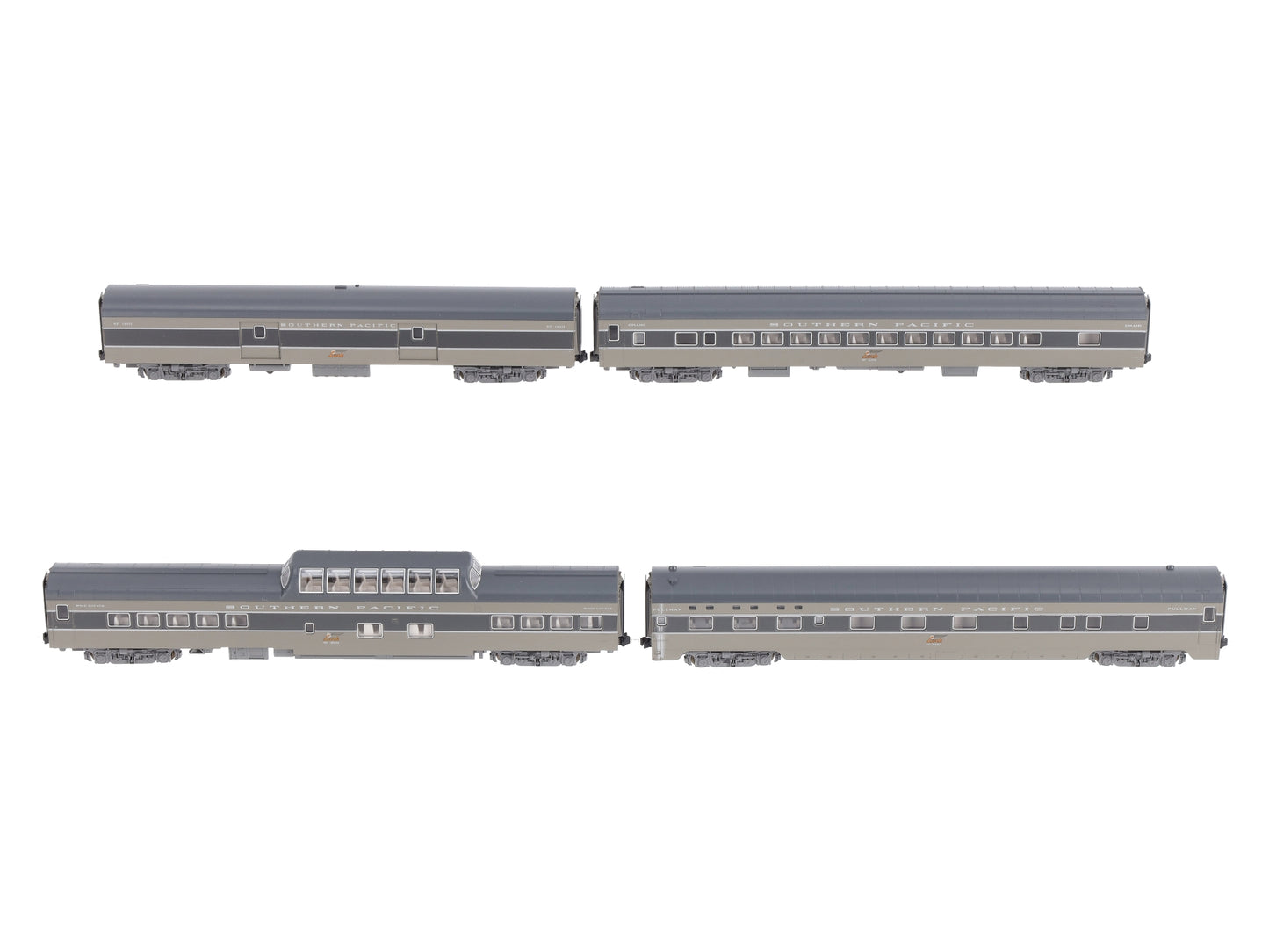 Kato 106-1105 N Southern Pacific Smoothside 4-Car Passenger Set LN/Box