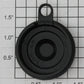 Lionel 8300-40 "#9" Black Boiler Front without Lens