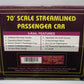 MTH 20-6525 O Gauge New Haven 70‘ ABS Passenger Car #8701 EX/Box