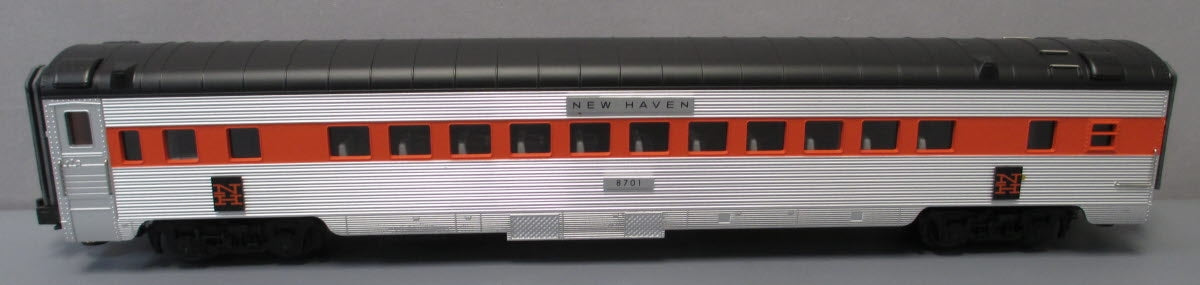 MTH 20-6525 O Gauge New Haven 70‘ ABS Passenger Car #8701 EX/Box