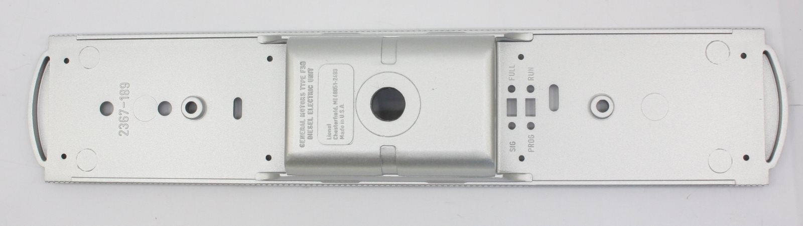 Lionel 2367-189 O Gauge Plastic F3B Silver Diesel Bottom Frame