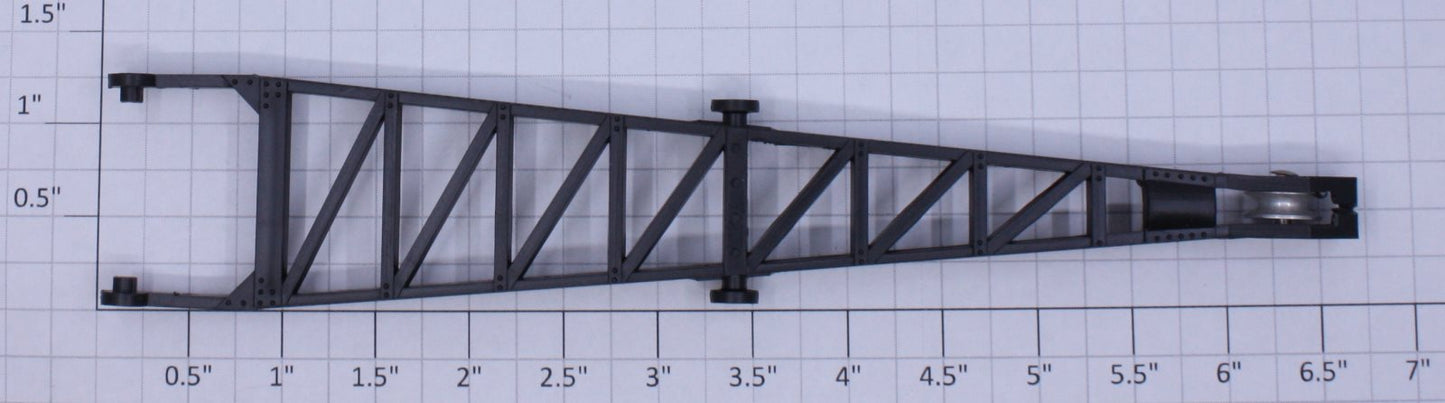 Lionel 18405-9 Black Plastic Santa Fe Burro Crane Boom Assembly