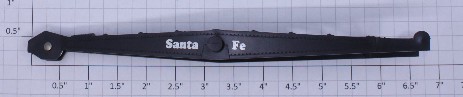 Lionel 18405-9 Black Plastic Santa Fe Burro Crane Boom Assembly