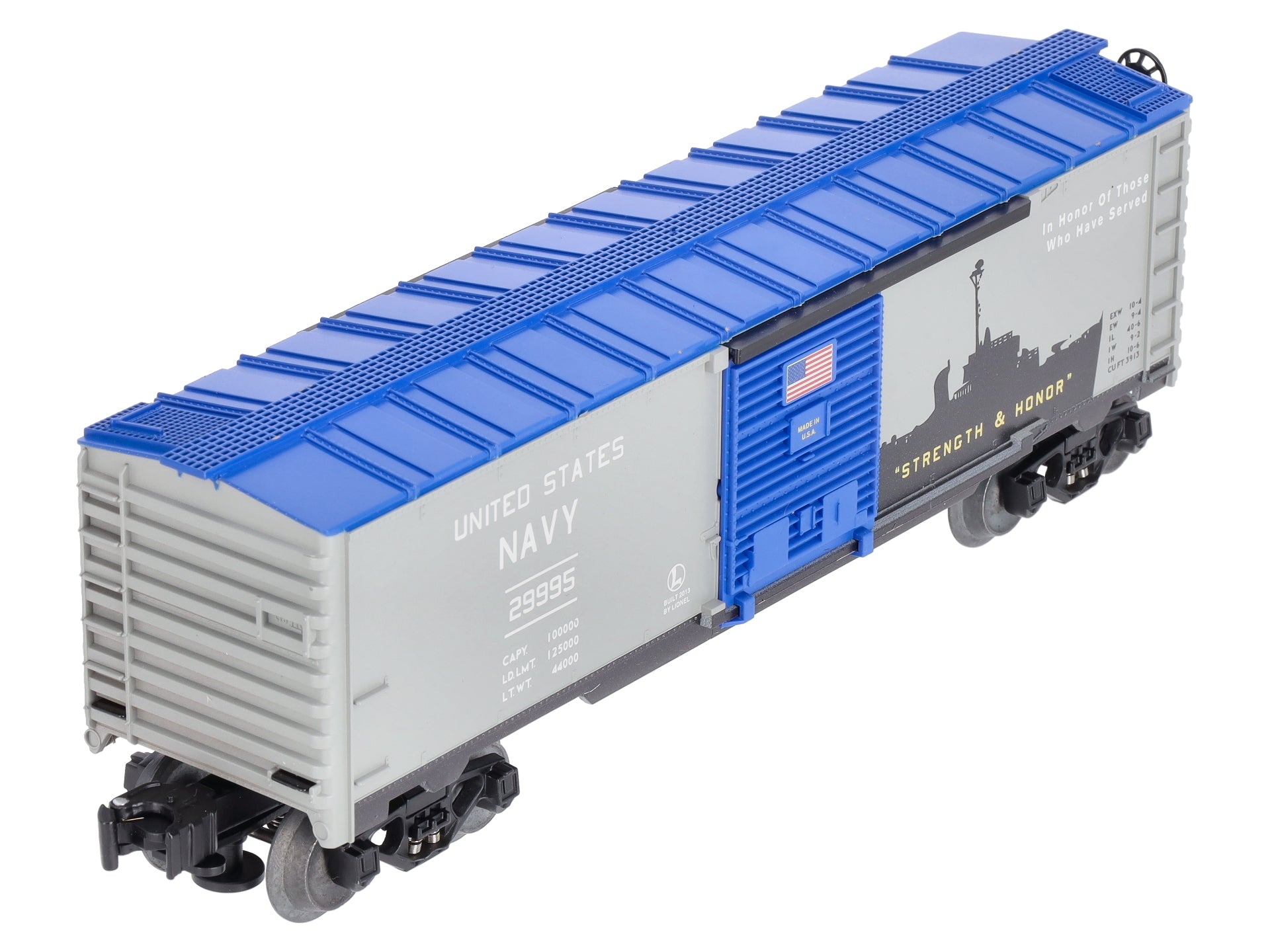 Lionel 6-29995 O USA/ US Navy Boxcar