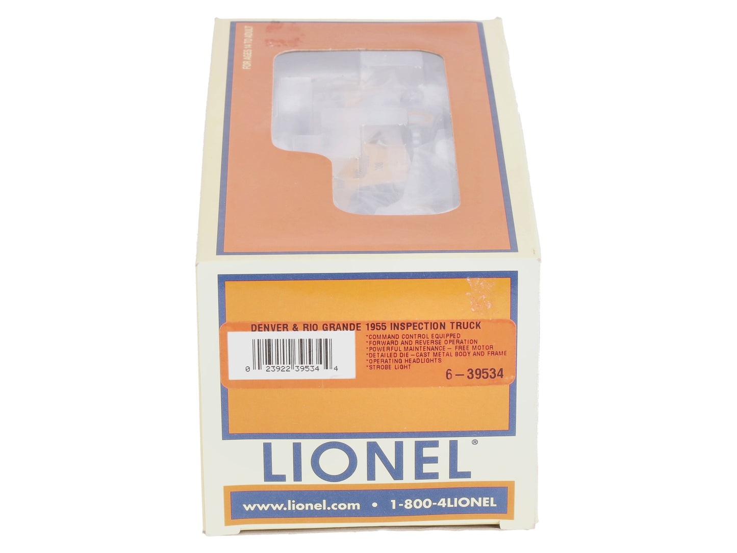 Lionel 6-39534 Rio Grande 1955 MOW Pickup Truck