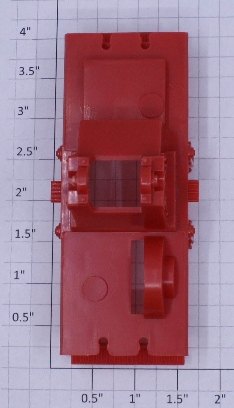 Lionel 8422-5 Red Handcar Superstructure Frame