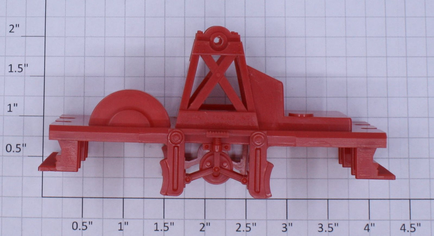 Lionel 8422-5 Red Handcar Superstructure Frame