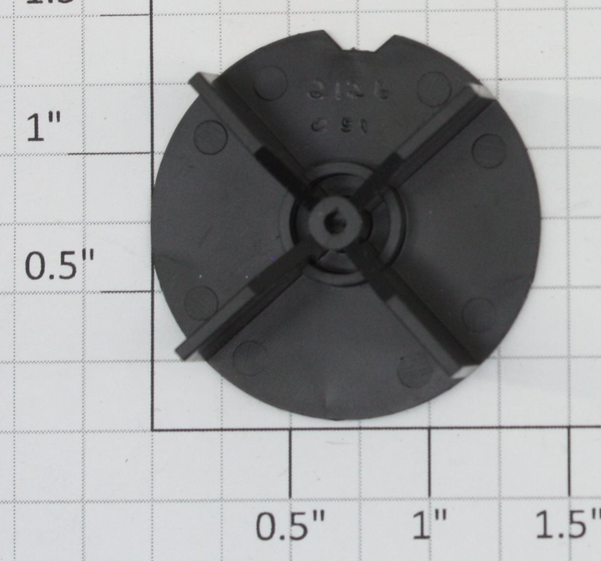Lionel 2126-51 Black Plastic Whistle Impeller