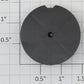 Lionel 2126-51 Black Plastic Whistle Impeller