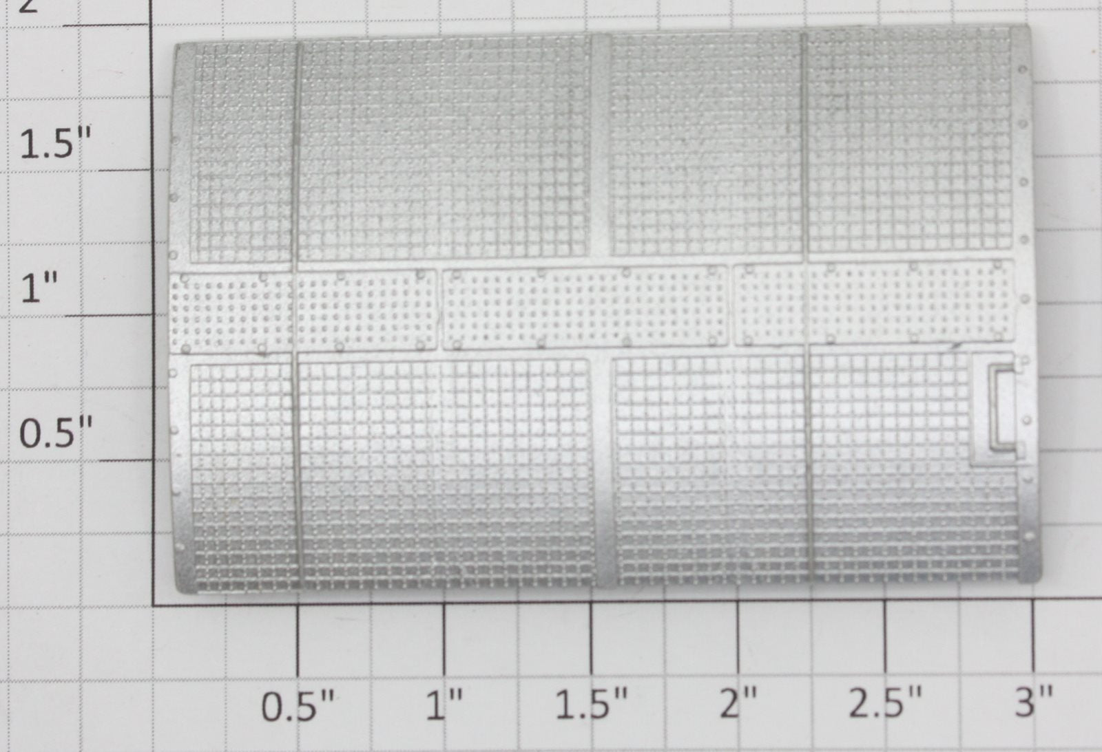 Lionel 1776-6 Silver Radiator Cover
