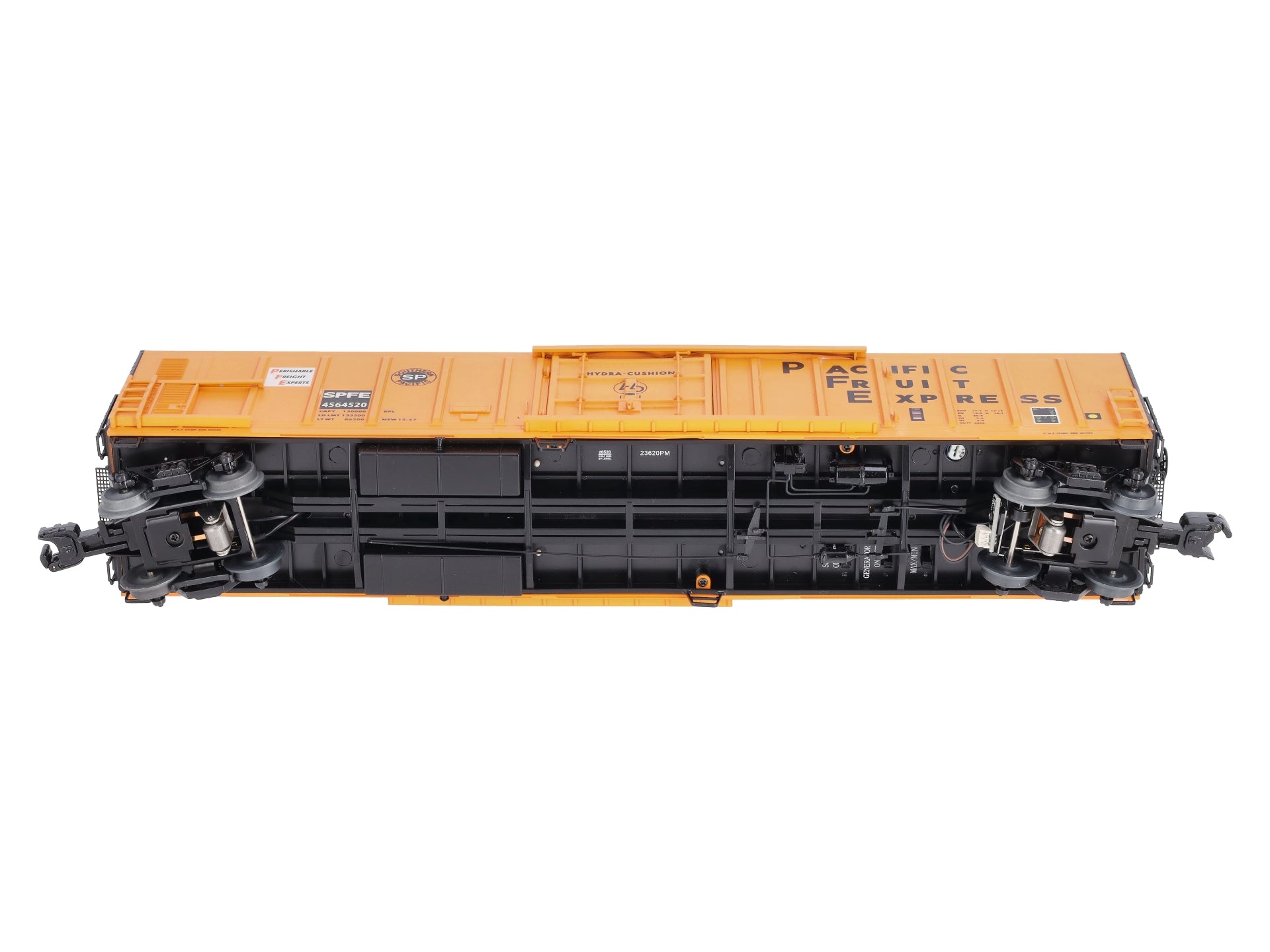 Lionel 2026520 O Pacific Fruit Express Smoking 57' Mechanical Reefer