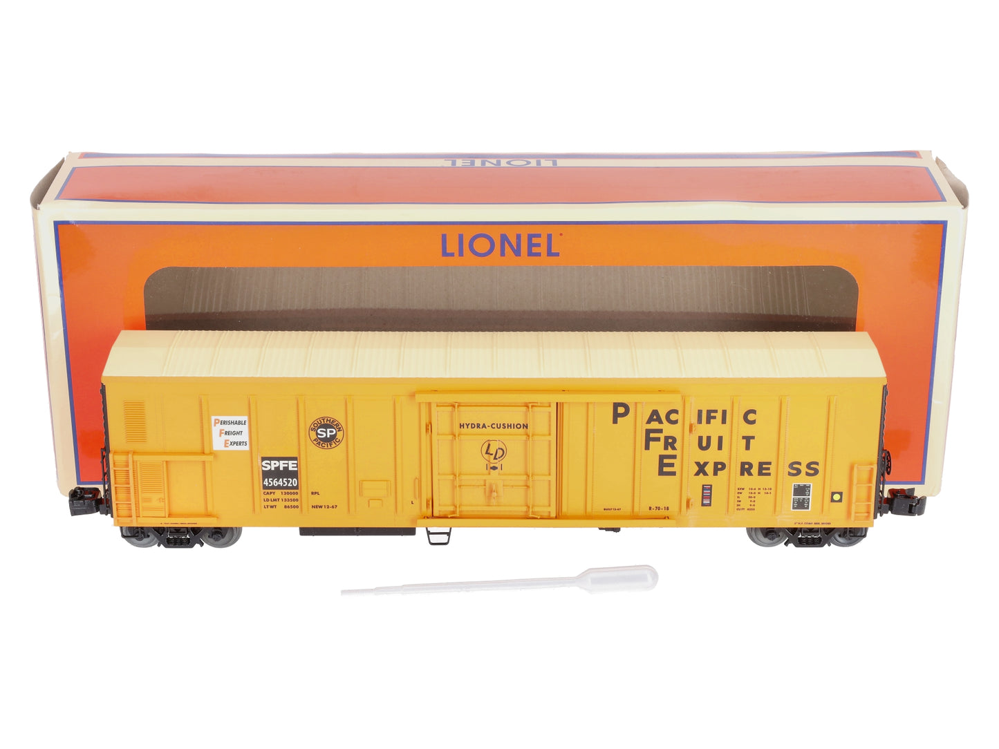Lionel 2026520 O Pacific Fruit Express Smoking 57' Mechanical Reefer