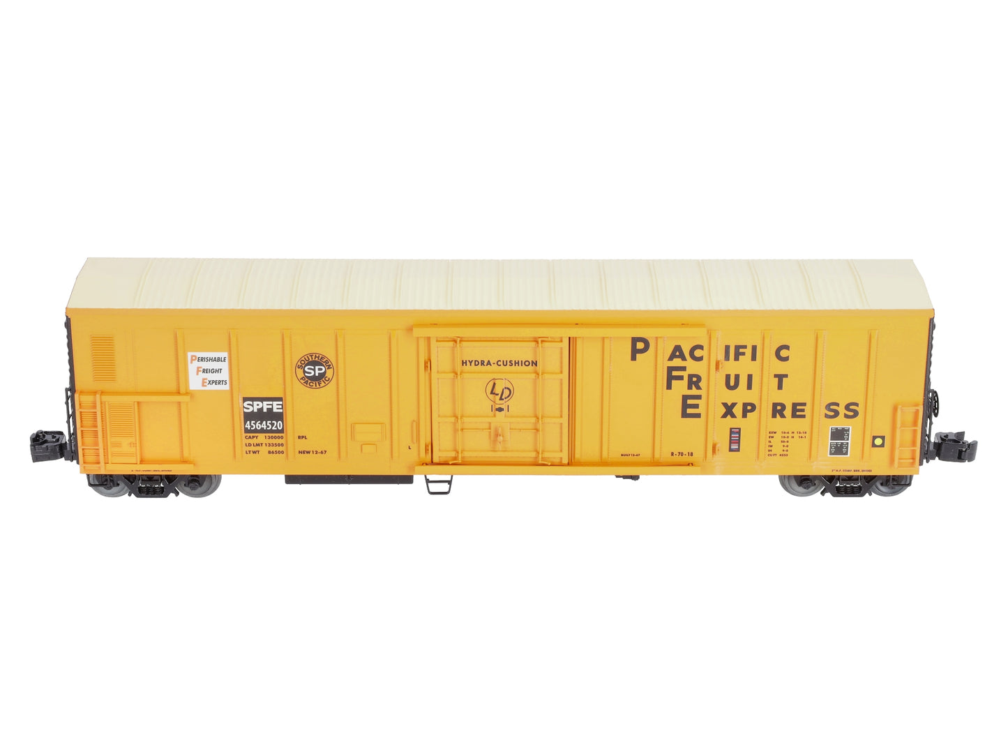 Lionel 2026520 O Pacific Fruit Express Smoking 57' Mechanical Reefer
