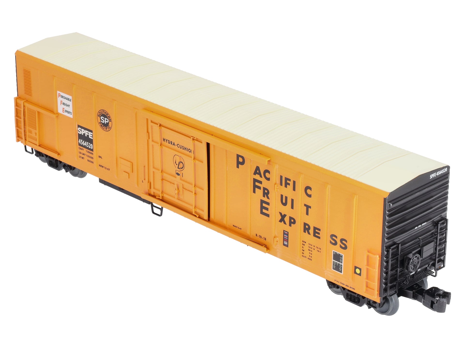 Lionel 2026520 O Pacific Fruit Express Smoking 57' Mechanical Reefer