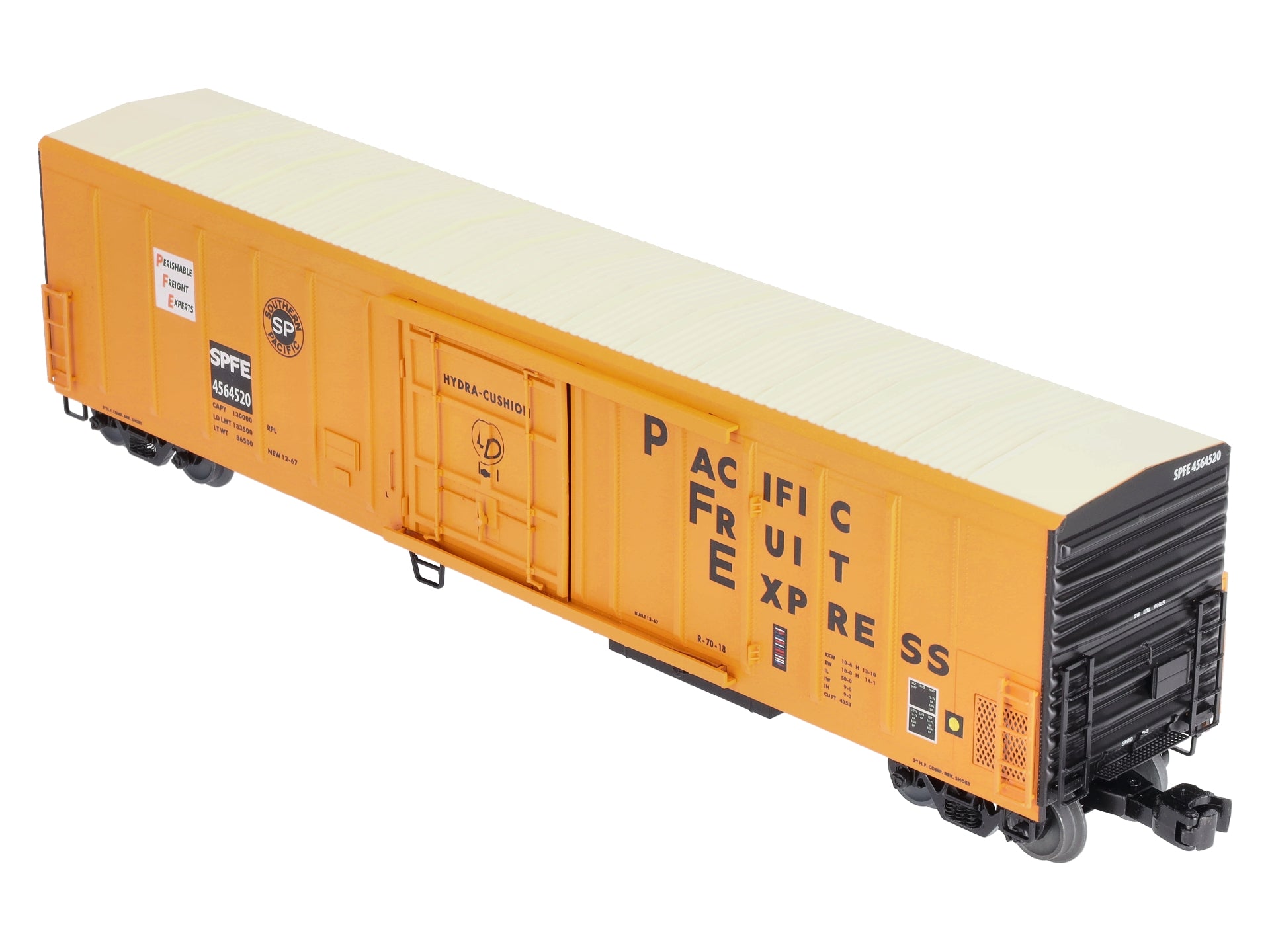 Lionel 2026520 O Pacific Fruit Express Smoking 57' Mechanical Reefer