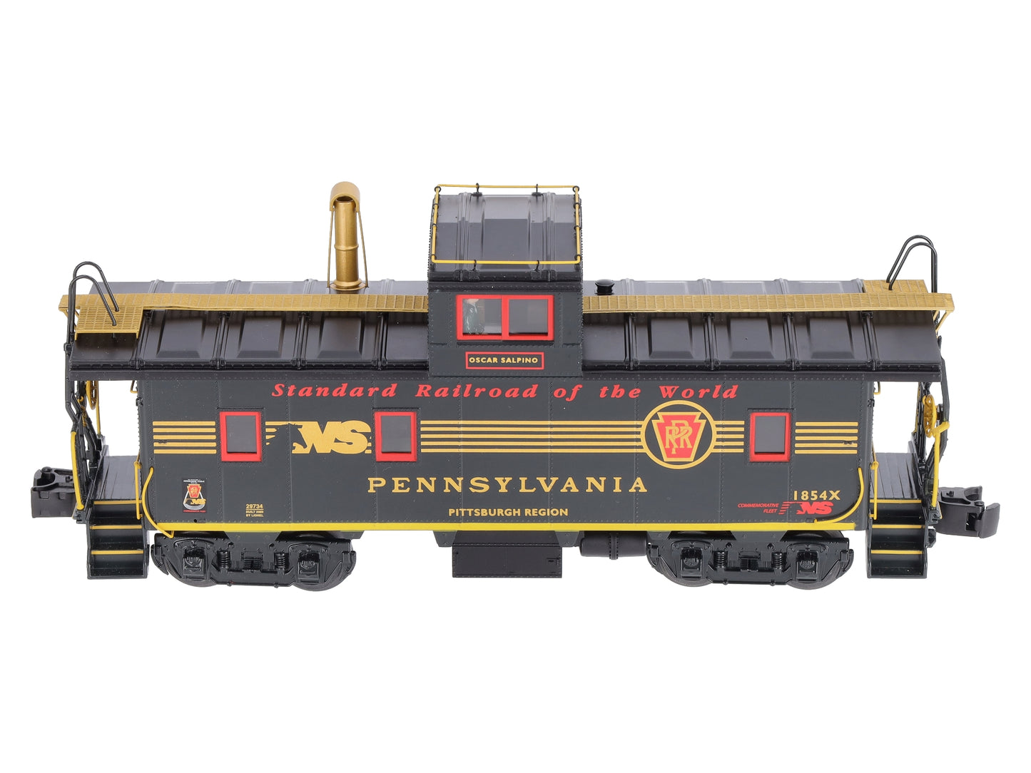 Lionel 6-29734 O Pennsylvania Heritage CA-4 Caboose #1854X EX/Box