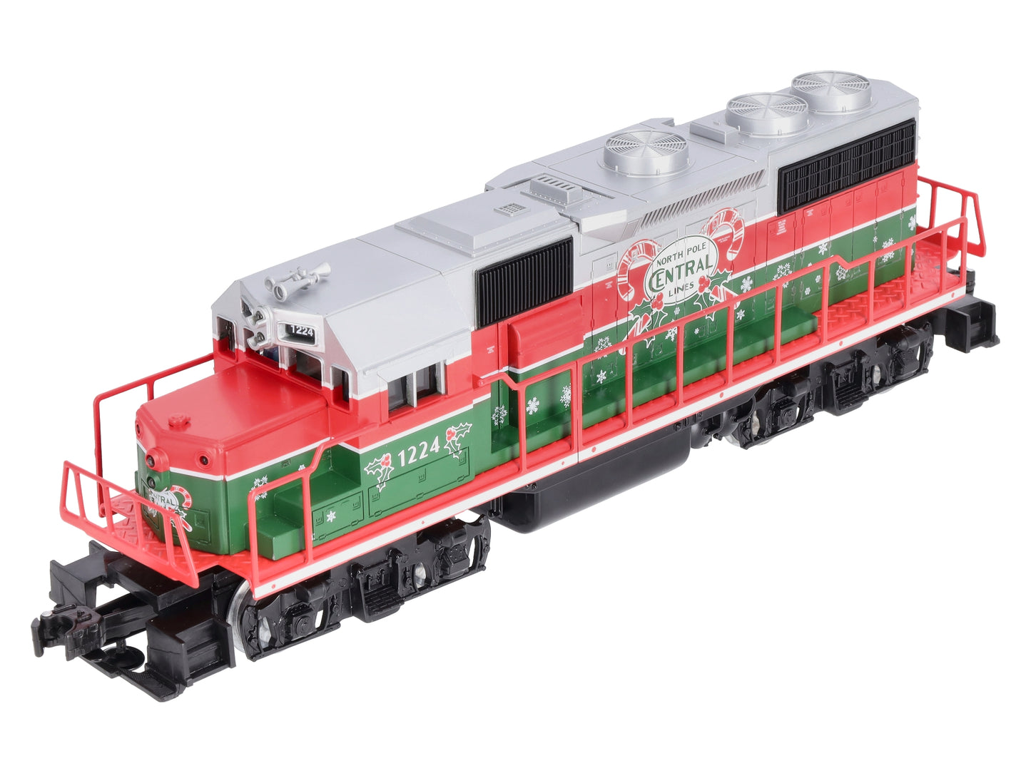 Lionel 2034210 O North Pole Central LionChief GP38 Diesel Locomotive #1224
