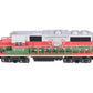 Lionel 2034210 O North Pole Central LionChief GP38 Diesel Locomotive #1224