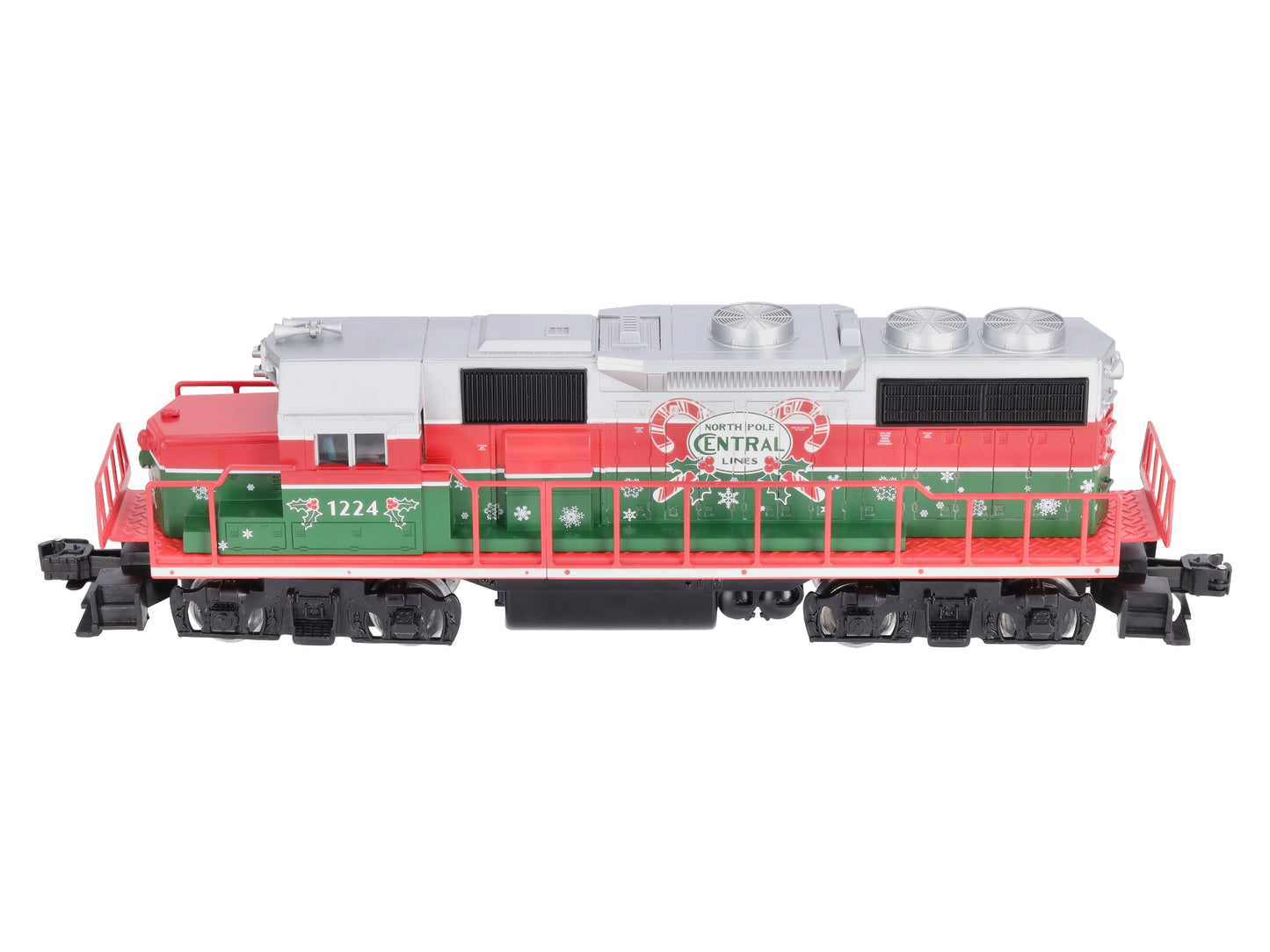 Lionel 2034210 O North Pole Central LionChief GP38 Diesel Locomotive #1224