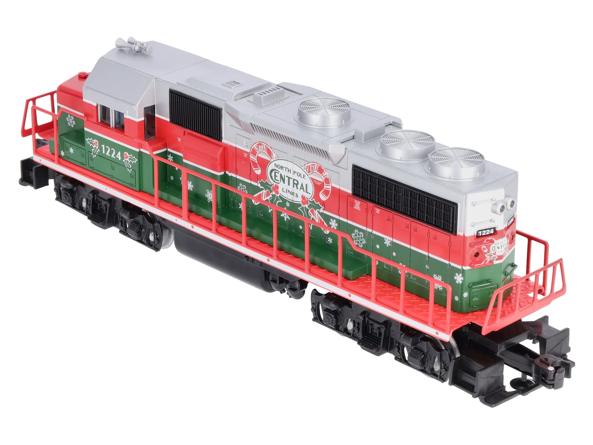 Lionel 2034210 O North Pole Central LionChief GP38 Diesel Locomotive #1224