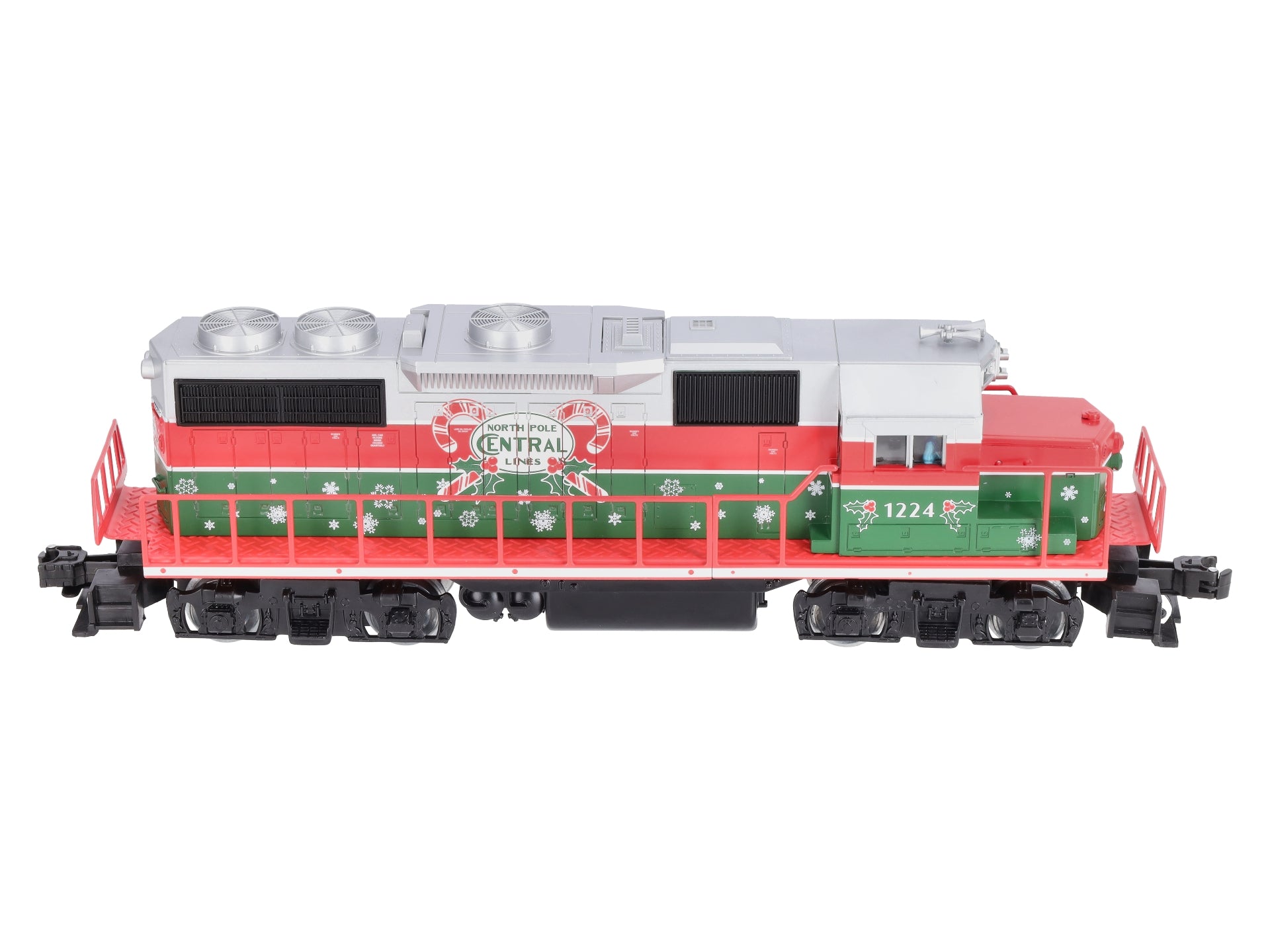 Lionel 2034210 O North Pole Central LionChief GP38 Diesel Locomotive #1224