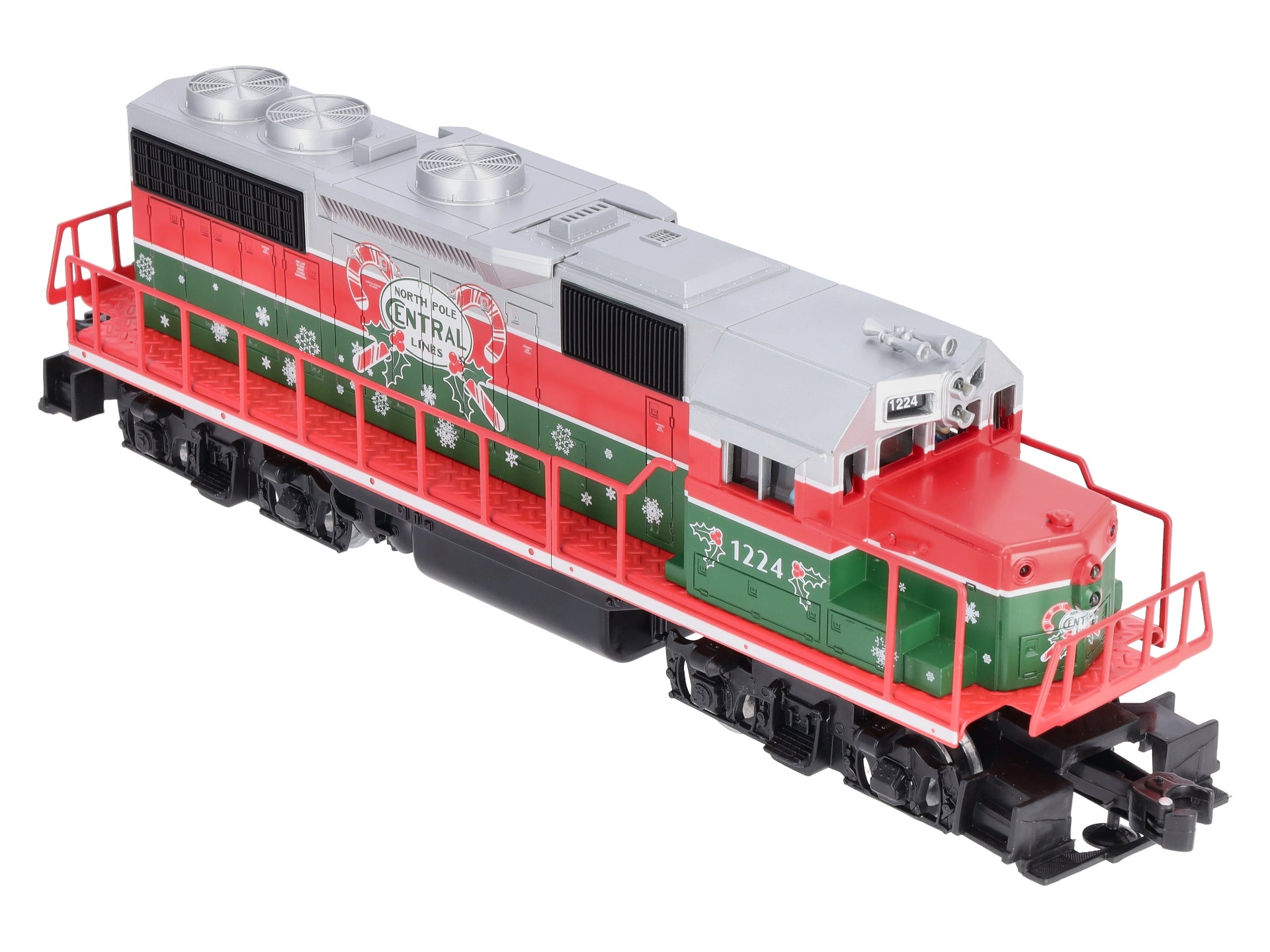 Lionel 2034210 O North Pole Central LionChief GP38 Diesel Locomotive #1224