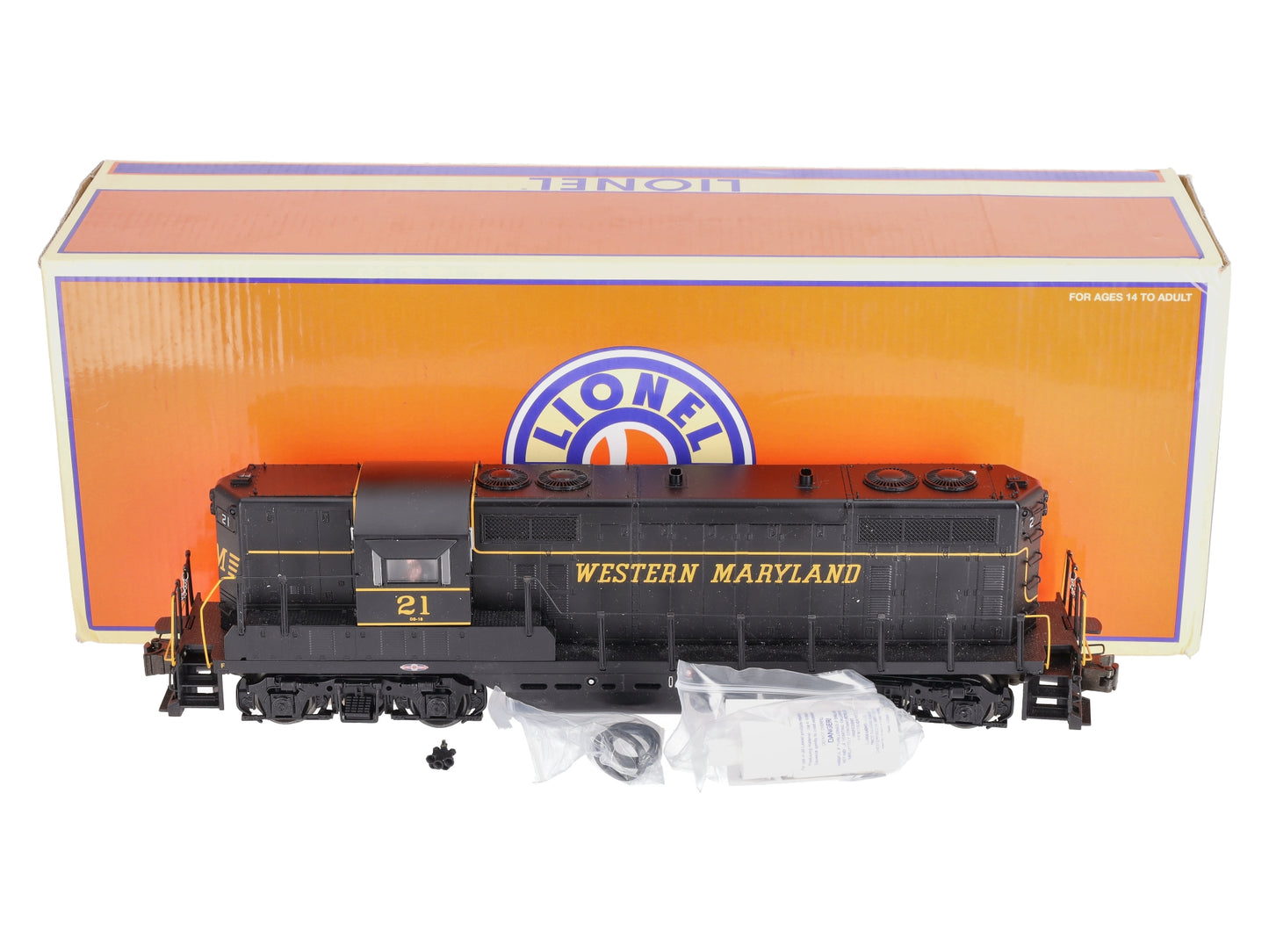 Lionel 6-28361 O Western Maryland Legacy GP7 Diesel Locomotive #21