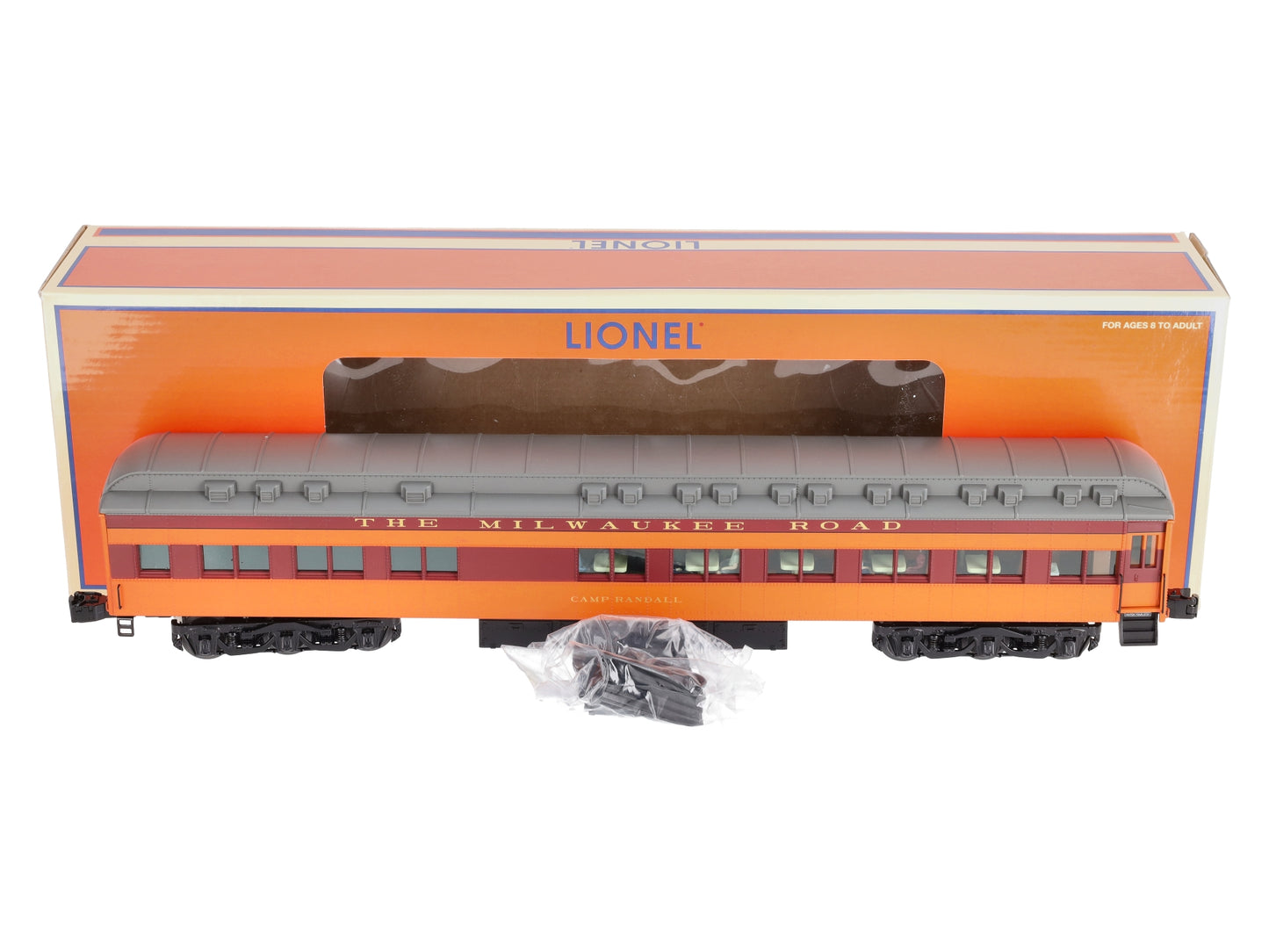 Lionel 6-25517 O Gauge Milwaukee 'Olympian' Heavyweight Diner w/StationSounds