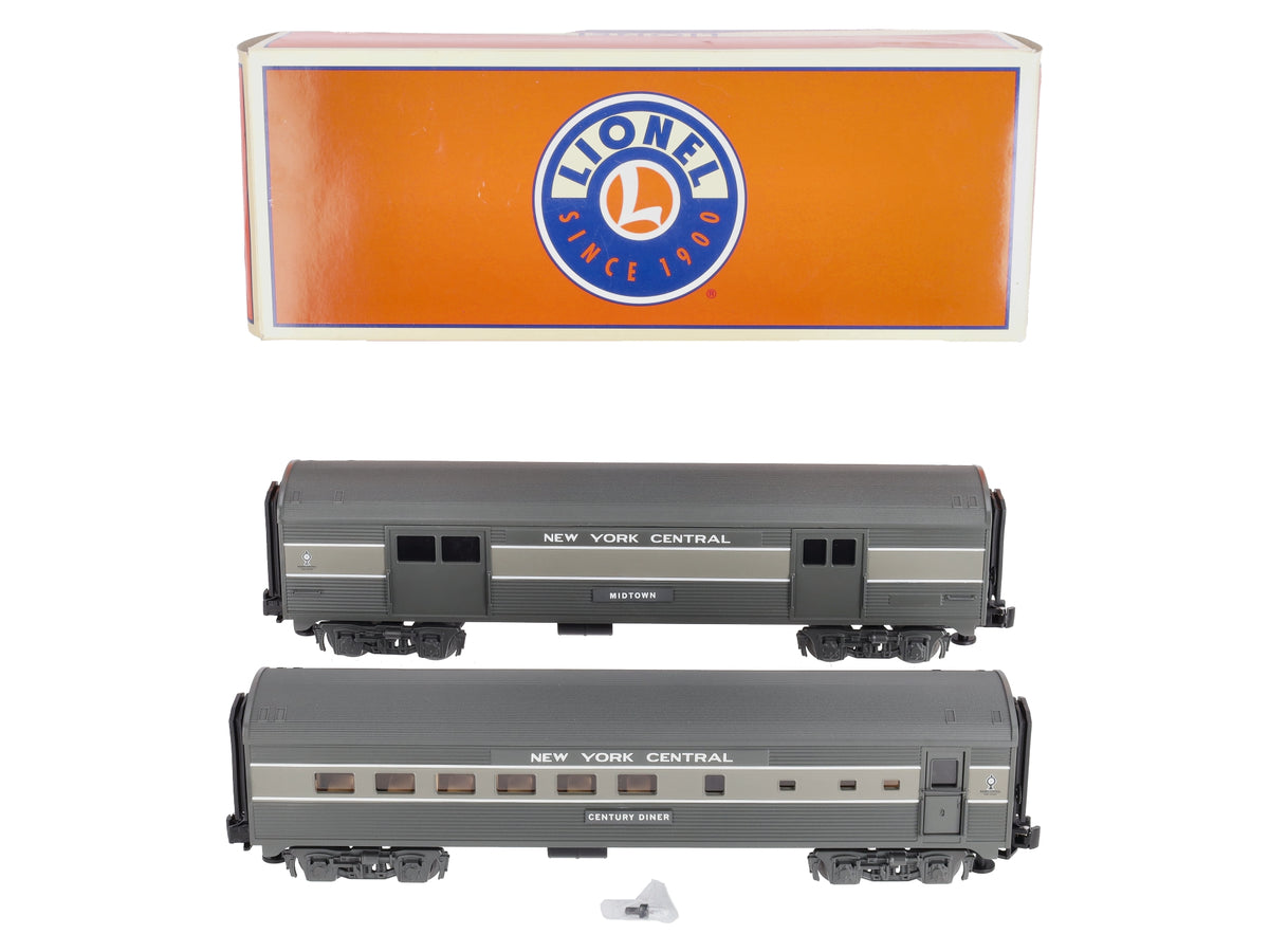Lionel 6-35247 O NYC Grand Central Express Passenger Diner/Baggage Car 2-Pack LN/Box