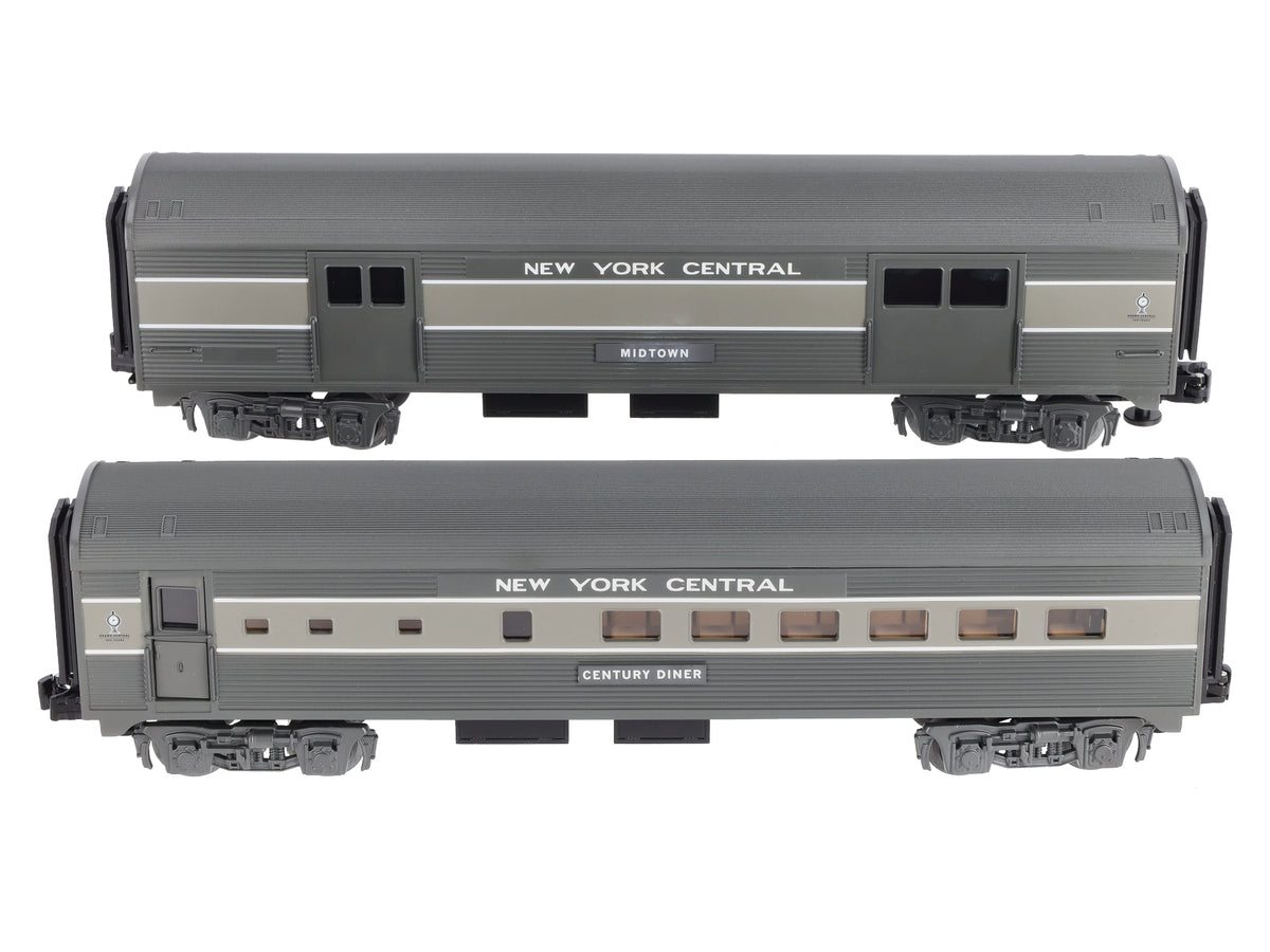 Lionel 6-35247 O NYC Grand Central Express Passenger Diner/Baggage Car 2-Pack LN/Box