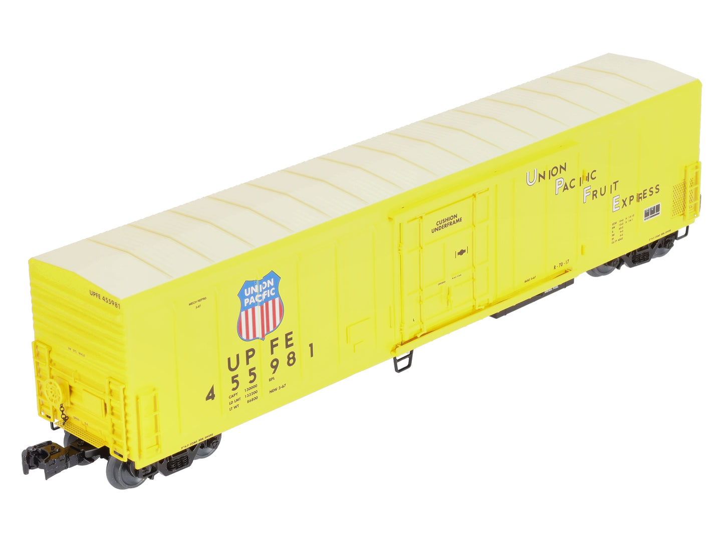Lionel 2026530 O Gauge Union Pacific Smoking 57' Mechanical Reefer #455981
